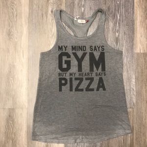 Work out tank top MEDIUM